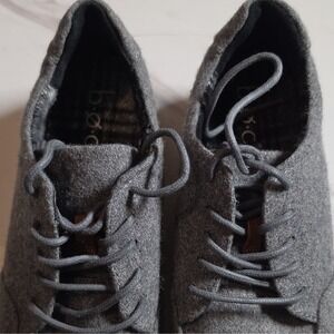 bøc Gray Fabric Lace-Up Sneakers Men's US 8 Comfort Casual Shoes‎